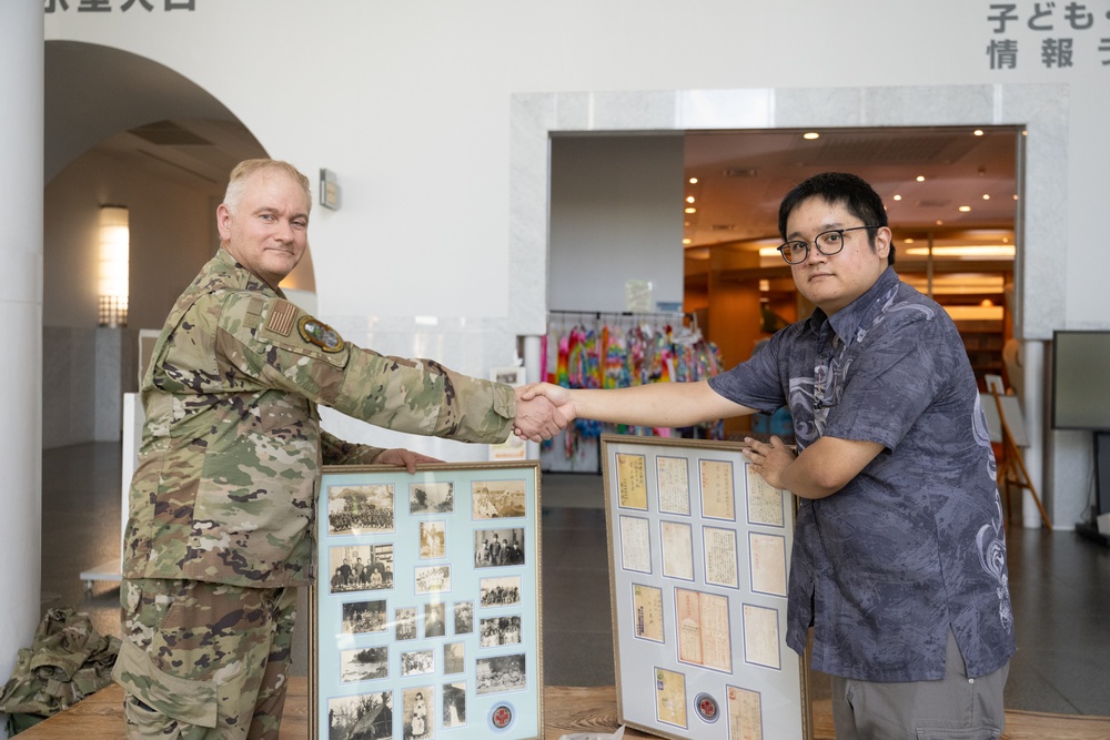 DVIDS – News – US airman returns WWII artifacts to Japanese people.