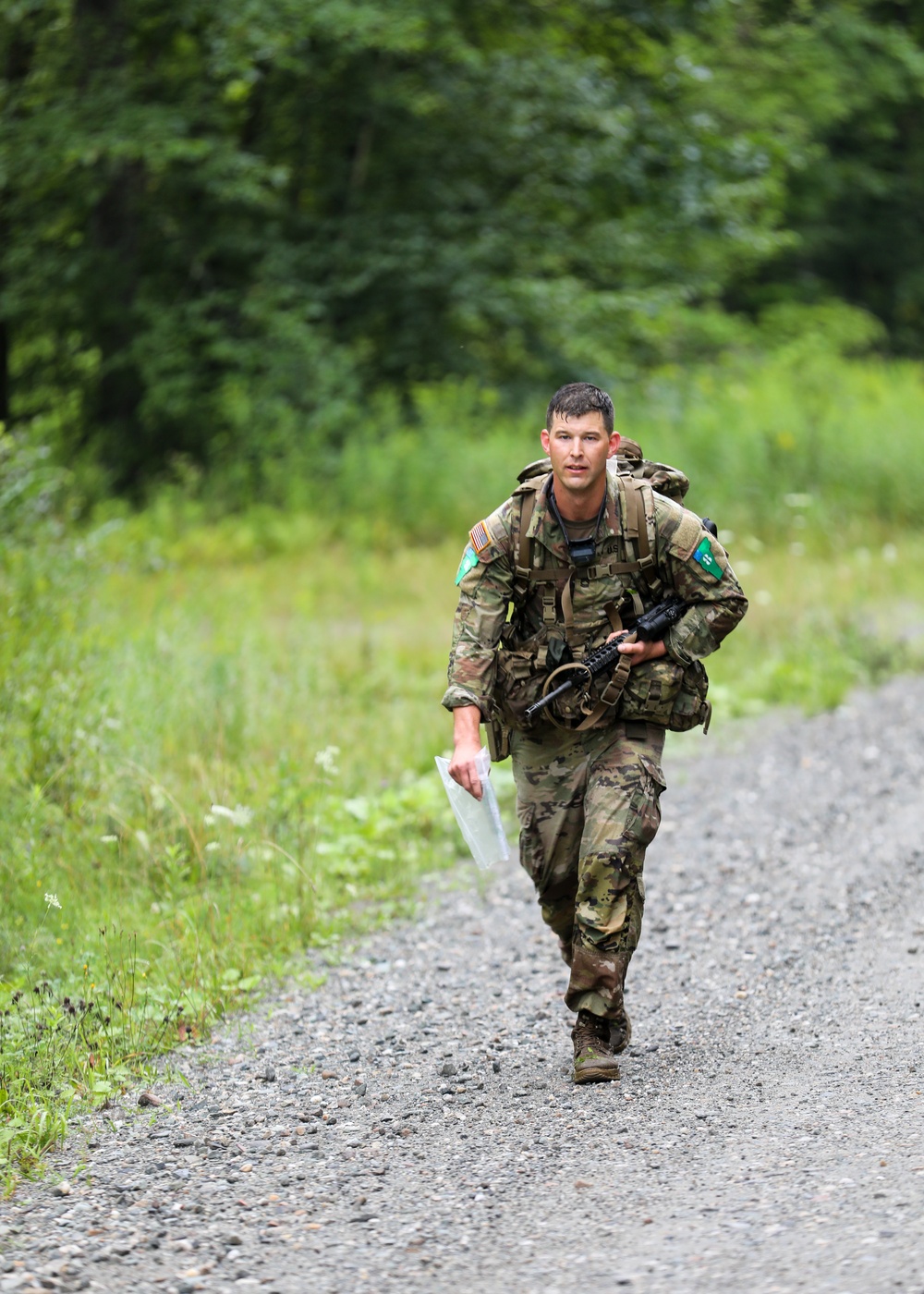 U.S. Army National Guard Soldiers compete during NBWC2024