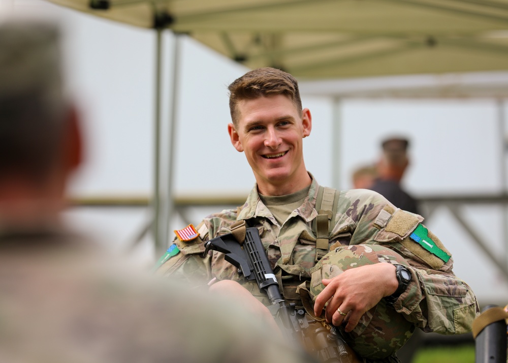 U.S. Army National Guard Soldiers compete during NBWC2024