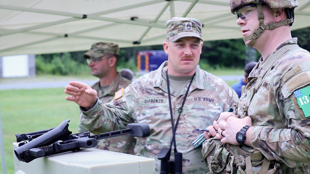 NBWC2024 competitors shoot M320 grenade launcher