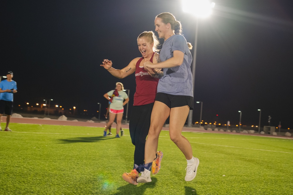 Olympic medalists show support throughout CENTCOM