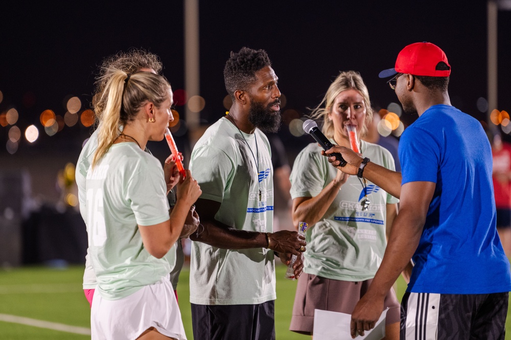 Olympic medalists show support throughout CENTCOM