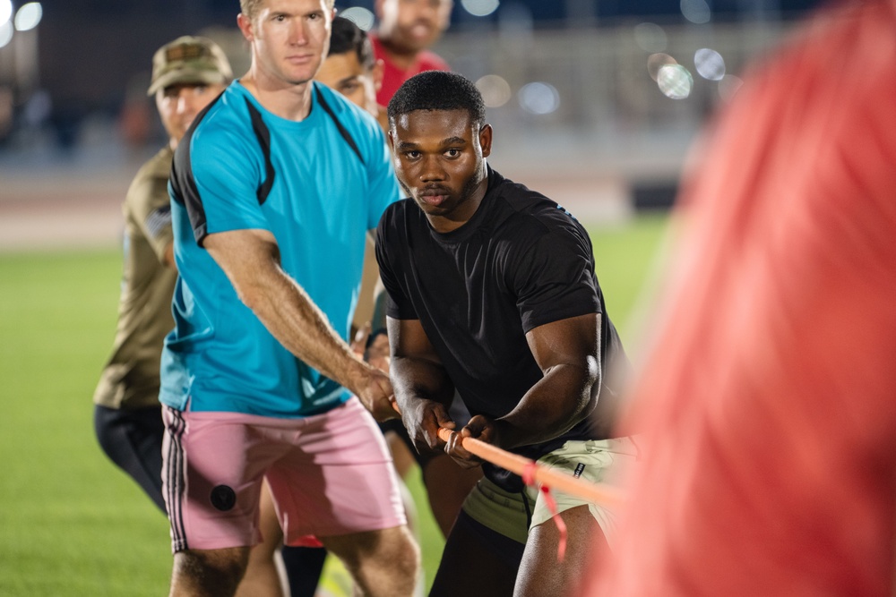 Olympic medalists show support throughout CENTCOM