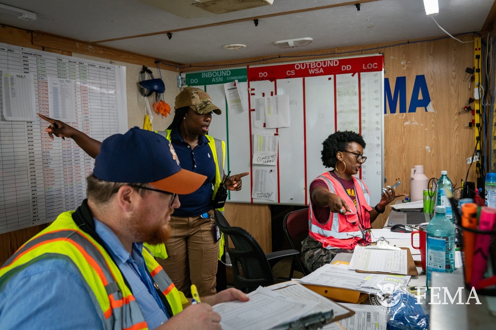 FEMA Atlanta Distribution Center Prepares Commodities in Response to Tropical Storm Debby