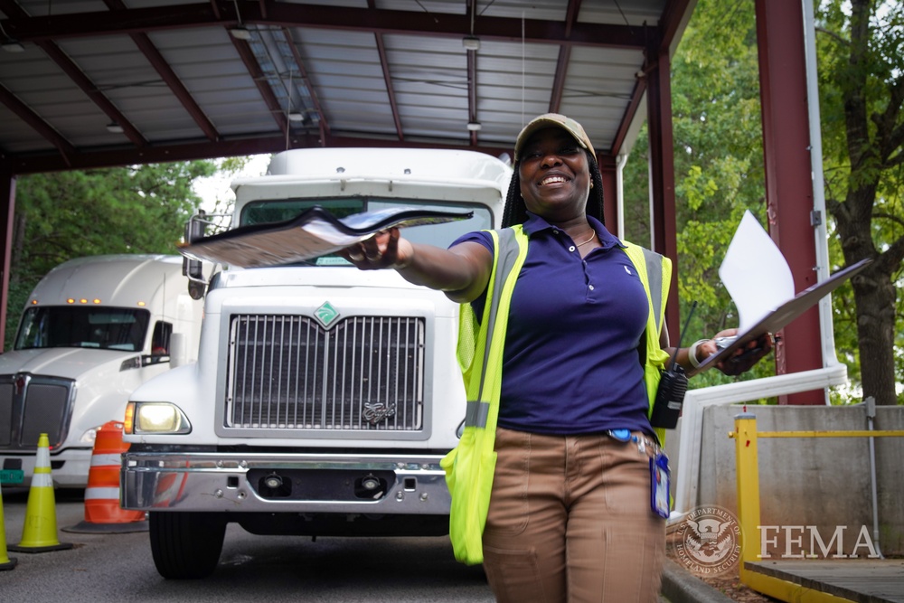 FEMA Atlanta Distribution Center Prepares Commodities in Response to Tropical Storm Debby