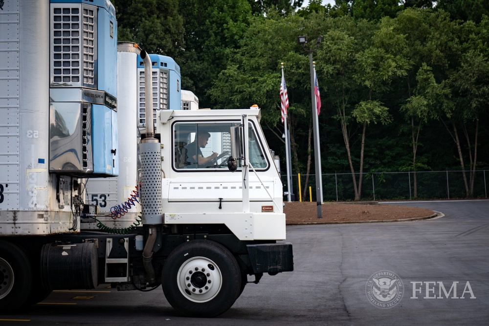 FEMA Atlanta Distribution Center Prepares Commodities in Response to Tropical Storm Debby