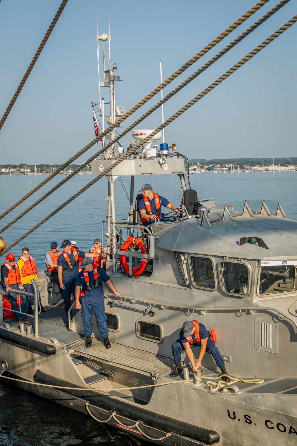 Coast Guard celebrates Rockland as a Coast Guard City