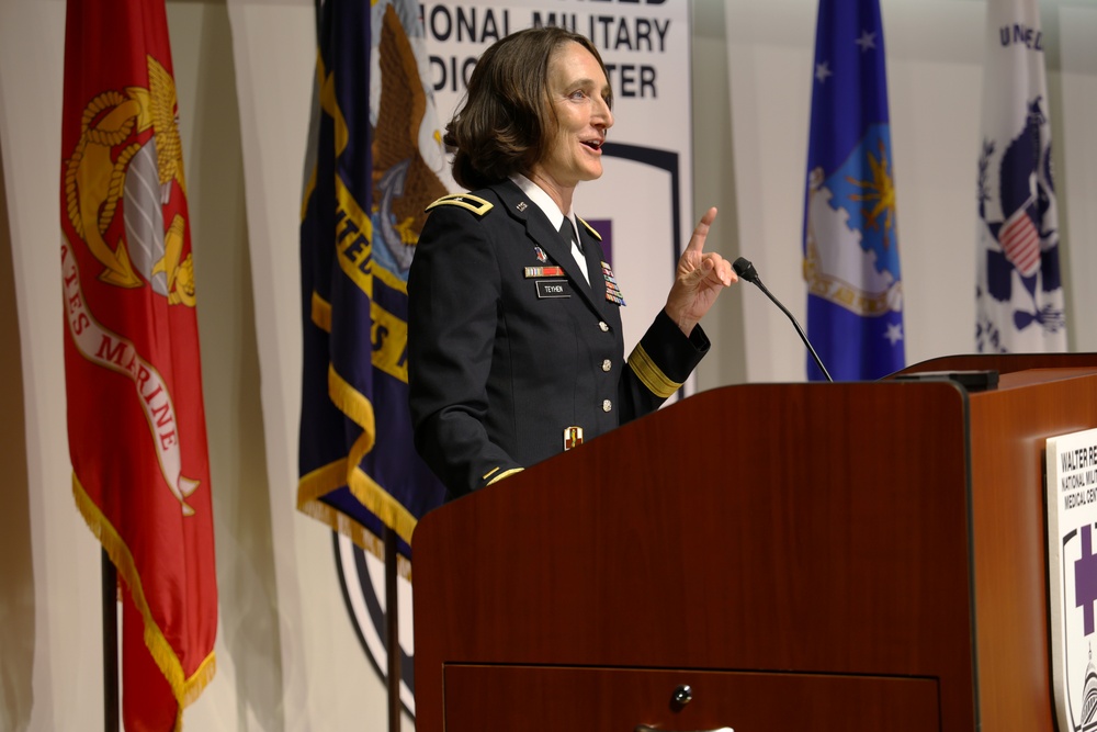 Colonel Melvin D. Helgeson Retirement Ceremony Hosted at Walter Reed