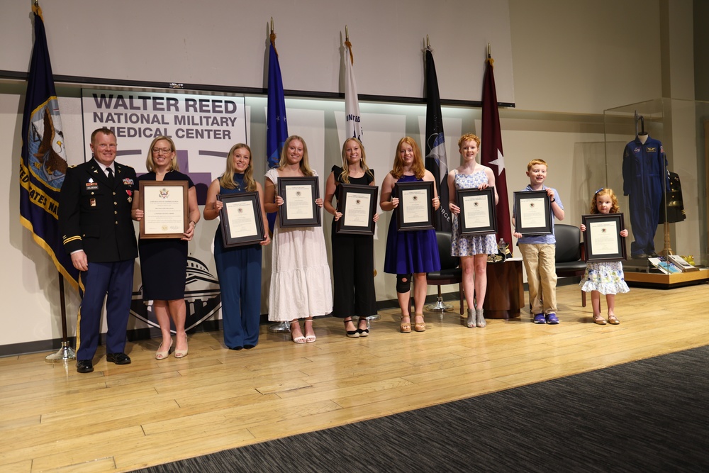 Colonel Melvin D. Helgeson Retirement Ceremony Hosted at Walter Reed