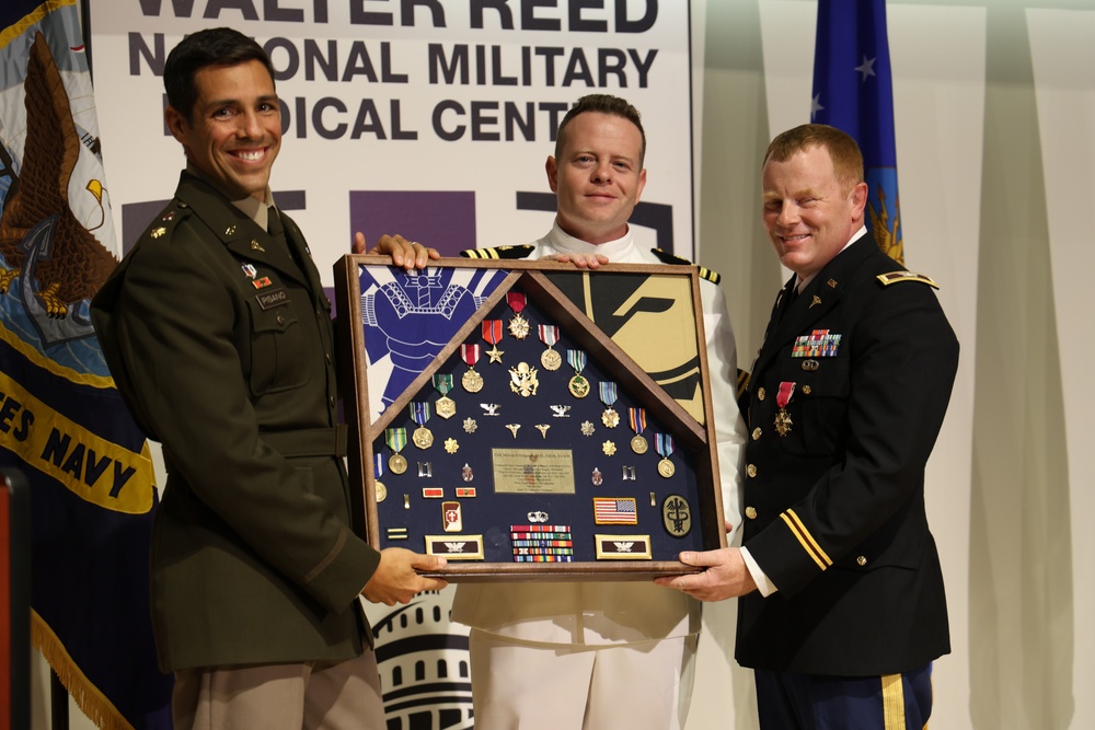 Colonel Melvin D. Helgeson Retirement Ceremony Hosted at Walter Reed