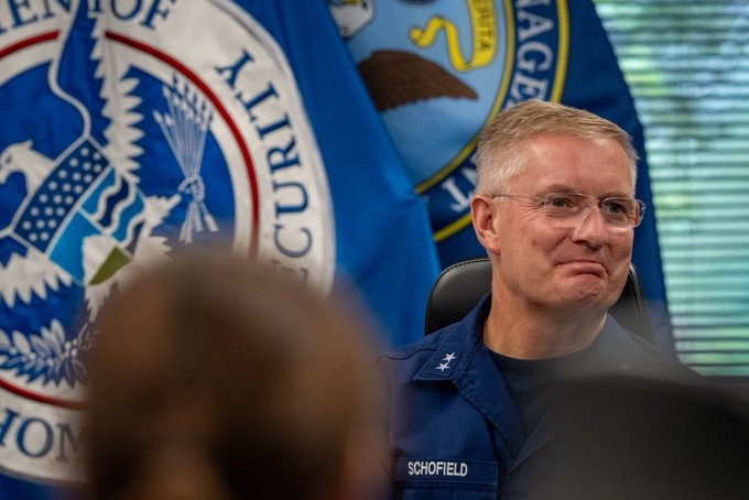 Coast Guard District 7 Commander visits Federal Emergency Management Agency Region Four in Atlanta