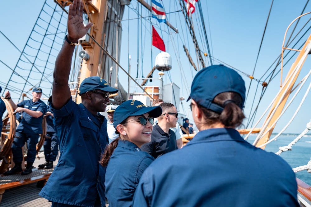 Coast Guard celebrates Rockland as a Coast Guard City