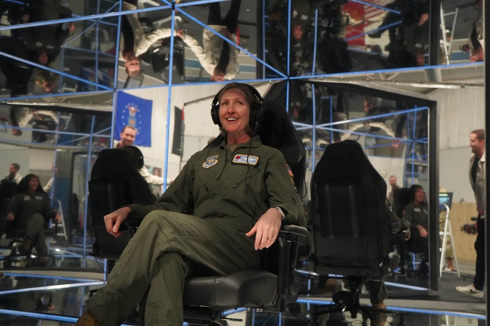 89th Airlift Wing command leadership attend the Lumina MindGym demo day