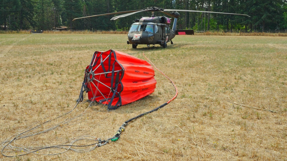 From Breakfast to Buckets: TAG Gronewold Tours Oregon Guard's Wildfire Operations