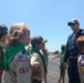 Boy Scouts take a tour aboard USS George Washington