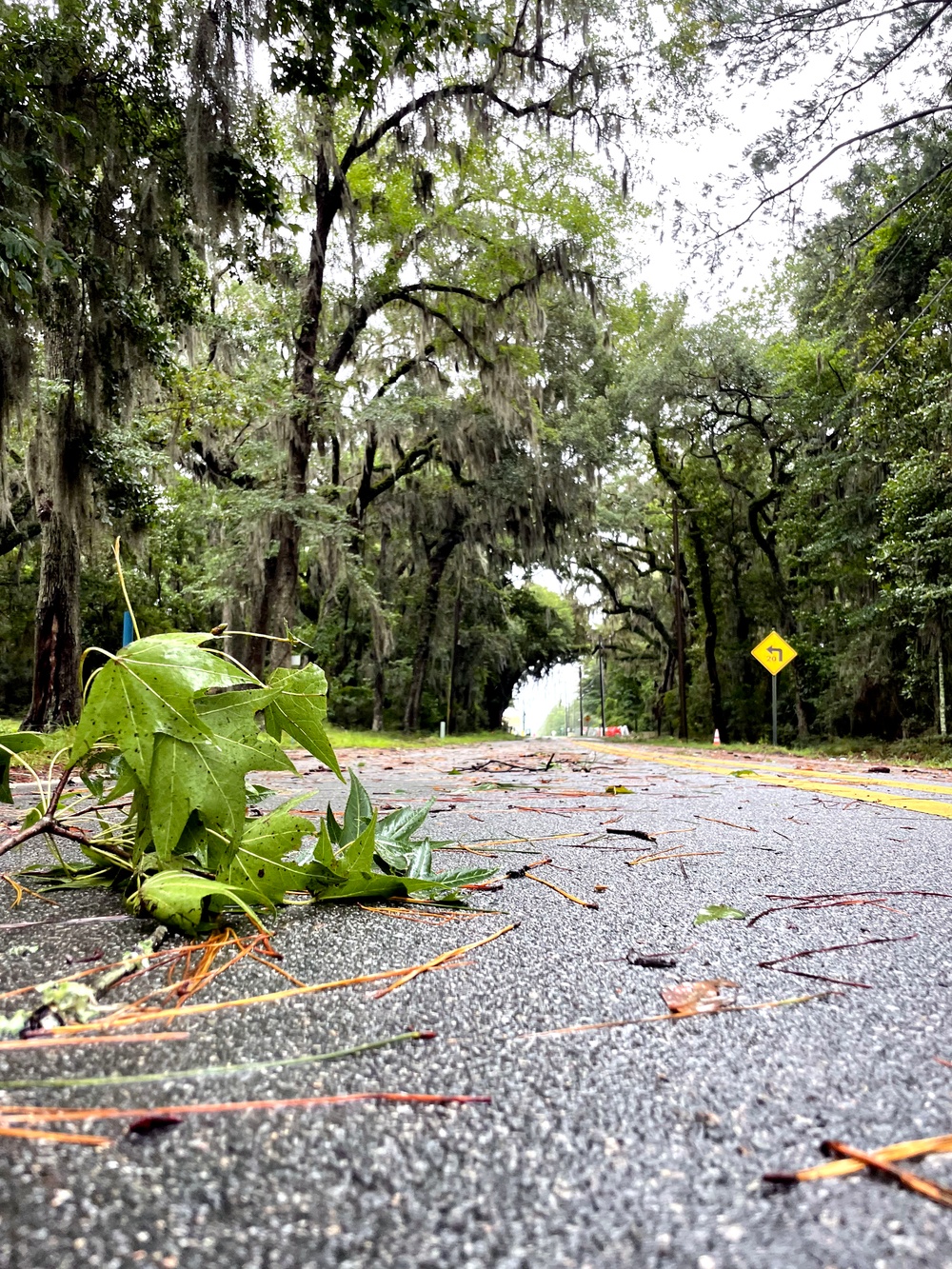 Tropical Cyclone Debby at Hunter Army Airfield