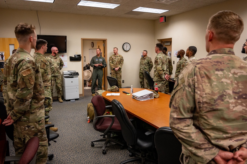 Photo of 116th Security Forces Squadron preparing for potential response to Hurricane Debby