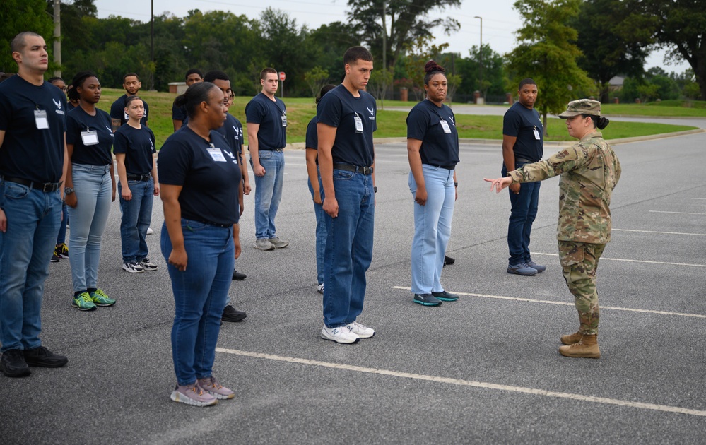 Air Force Reserve Command hosts Development and Training Flight trainees during UTA weekend