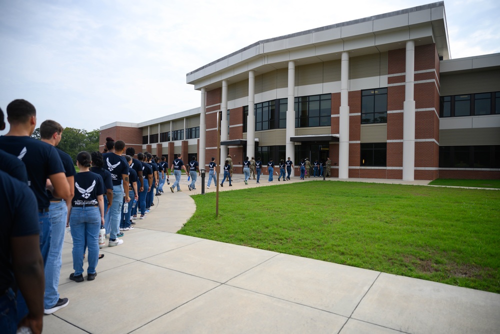 Air Force Reserve Command hosts Development and Training Flight trainees during UTA weekend