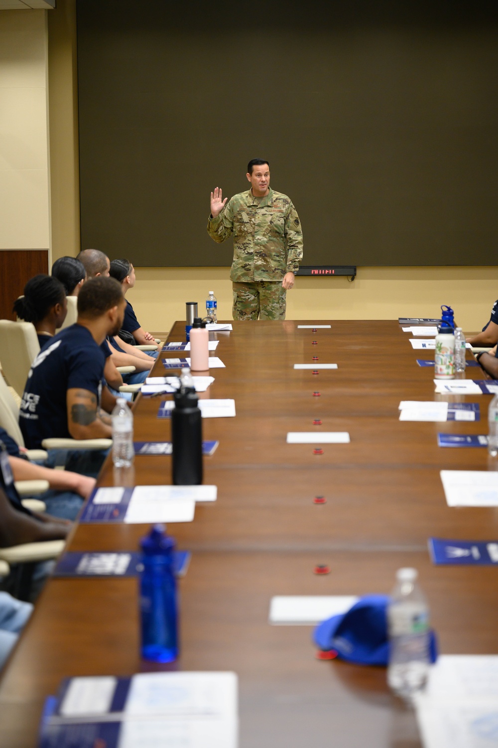 Air Force Reserve Command hosts Development and Training Flight trainees during UTA weekend