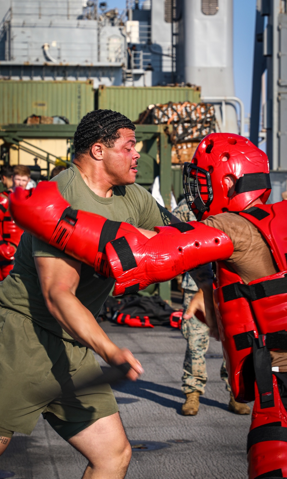 24th MEU (SOC) Non-Lethal Weapons Course Aboard USS Oak Hill (LSD 51)