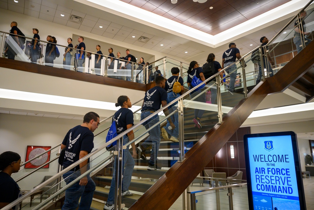 Air Force Reserve Command hosts Development and Training Flight trainees during UTA weekend