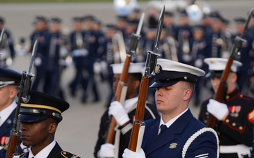 Japanese Prime Minister Arrives to Joint Base Andrews