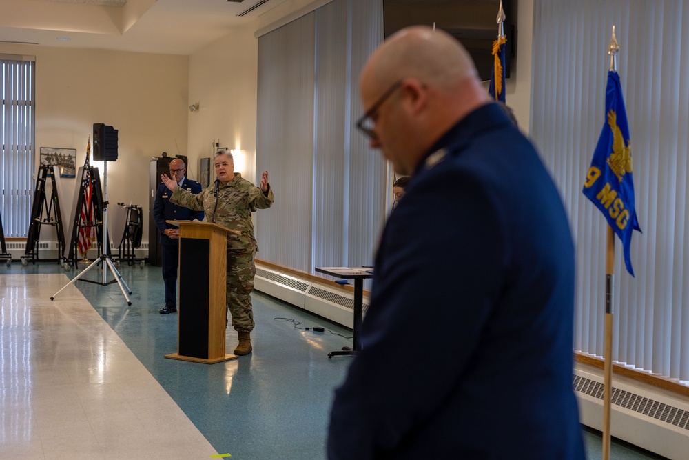 Colonel Mark Wernersbach assumes command of 109th Mission Support Group from outgoing commander Colonel Eric Underhill.