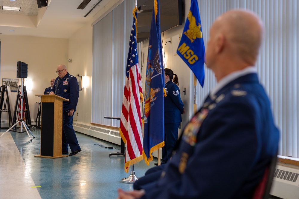 Colonel Mark Wernersbach assumes command of 109th Mission Support Group from outgoing commander Colonel Eric Underhill.