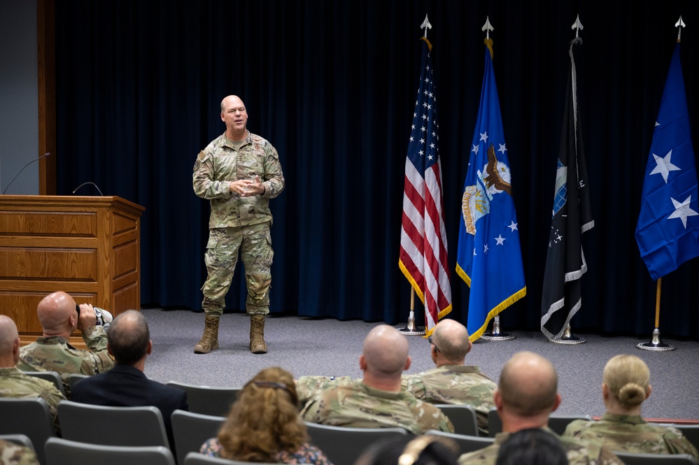 Department of the Air Force Inspector General visits AFIA