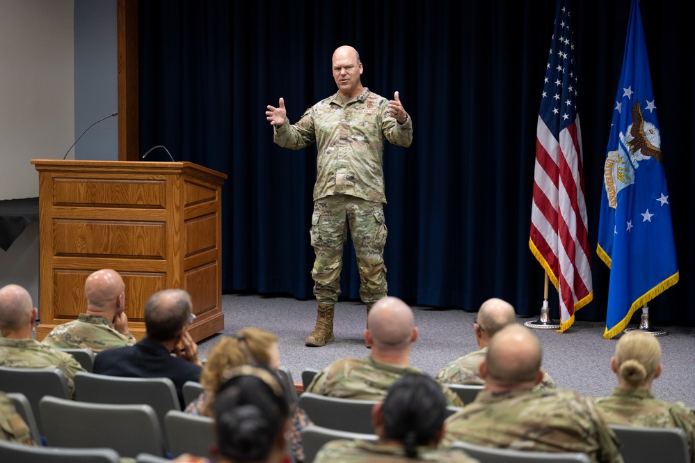 Department of the Air Force Inspector General visits AFIA