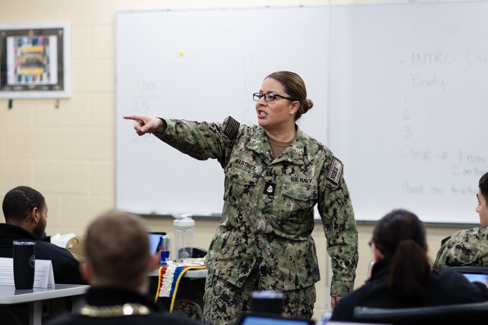 Training Sailors to be Recruiters