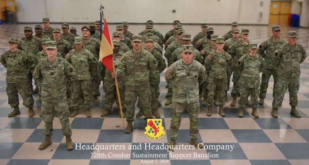 728th CSSB battalion photos