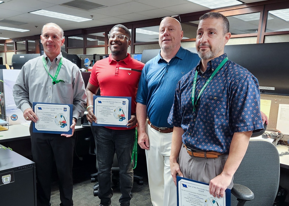 First-line supervisors recognized for excellence at OC-ALC