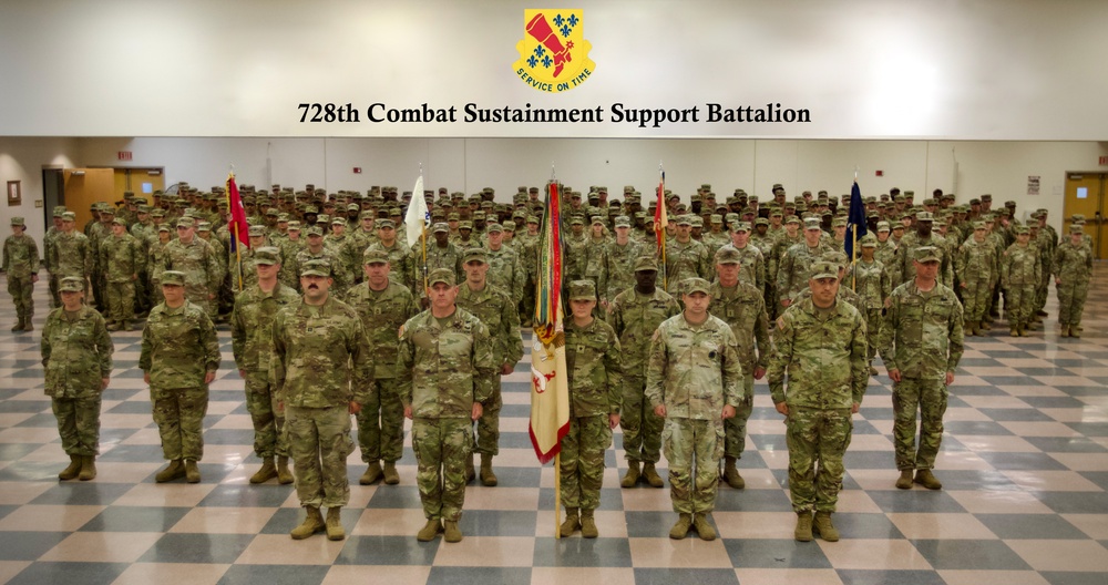 728th CSSB unit photos