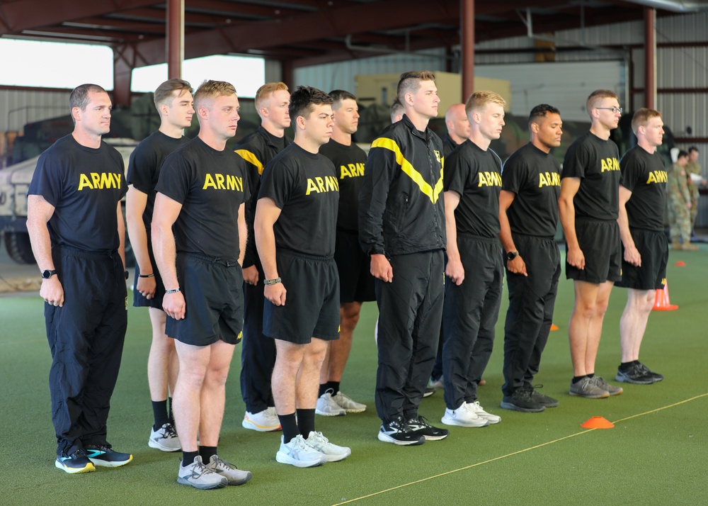 U.S. Army National Guard Soldiers conduct ACFT during NBWC2024