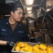 Sailors Prepare Dinner for Crew