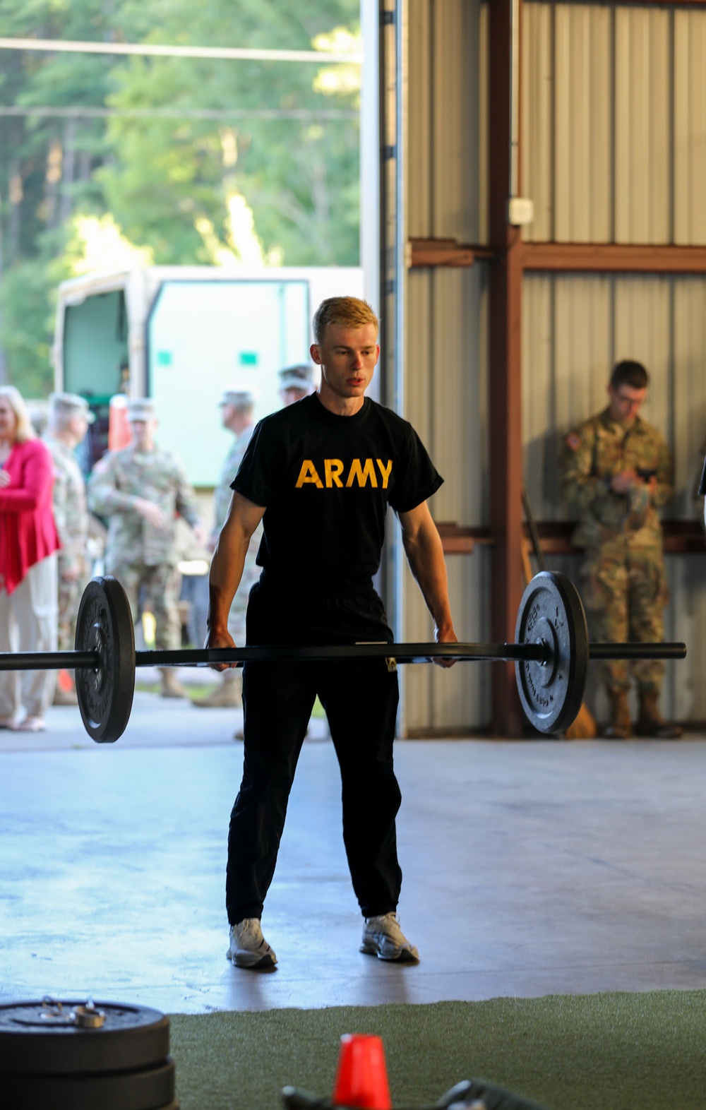 U.S. Army National Guard Soldiers conduct ACFT during NBWC2024