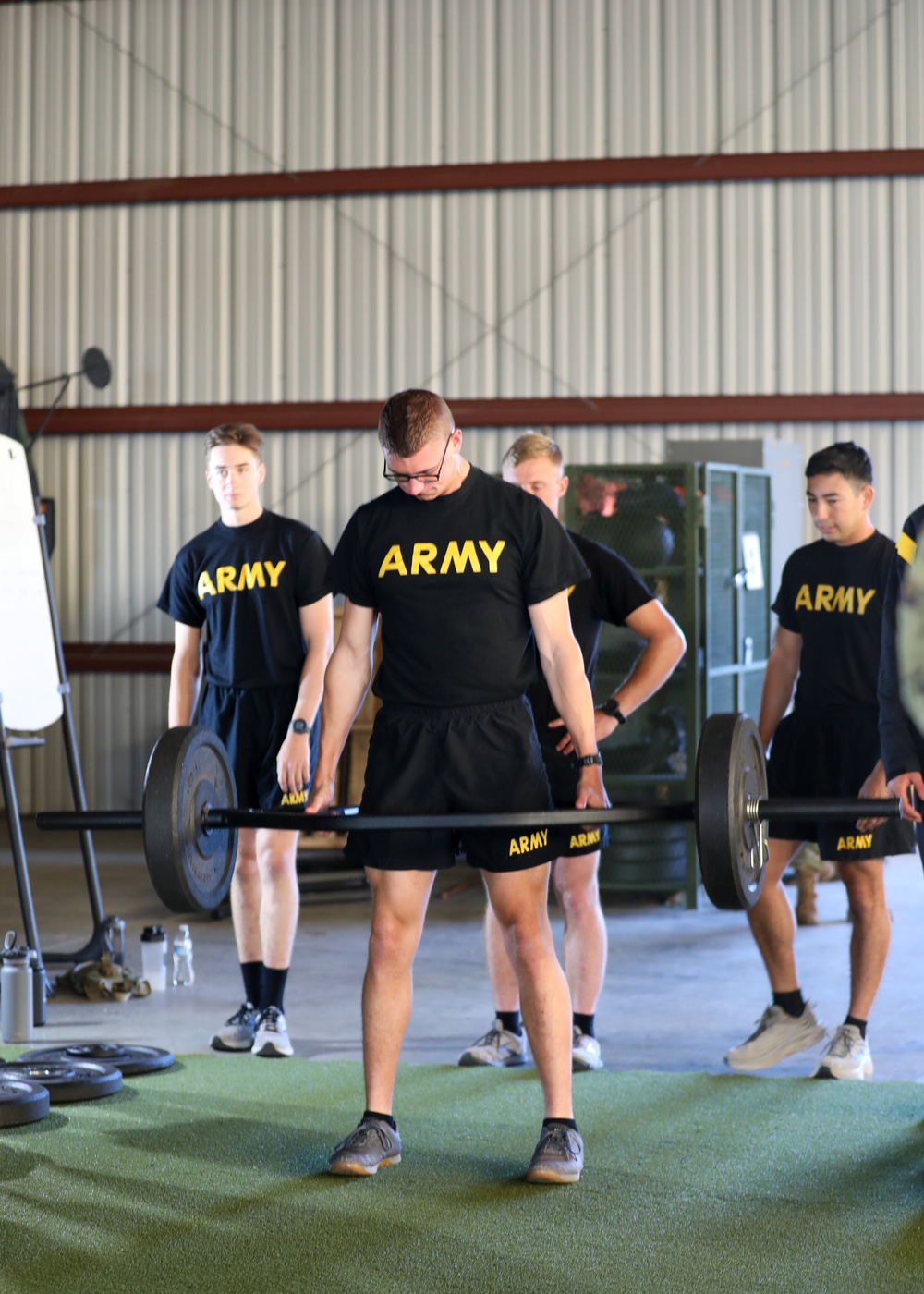U.S. Army National Guard Soldiers conduct ACFT during NBWC2024