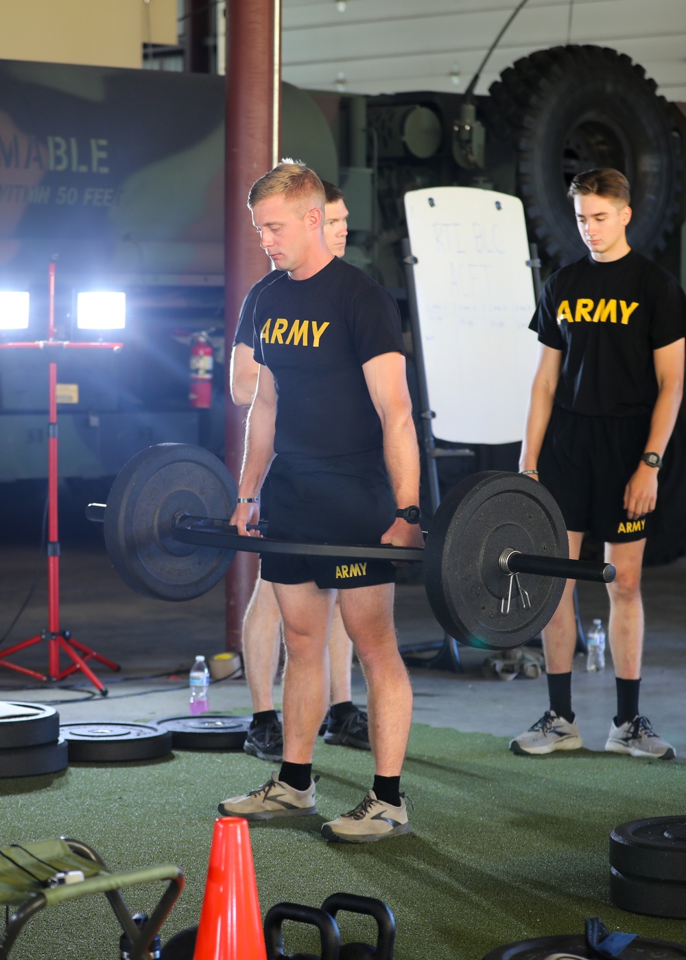 U.S. Army National Guard Soldiers conduct ACFT during NBWC2024