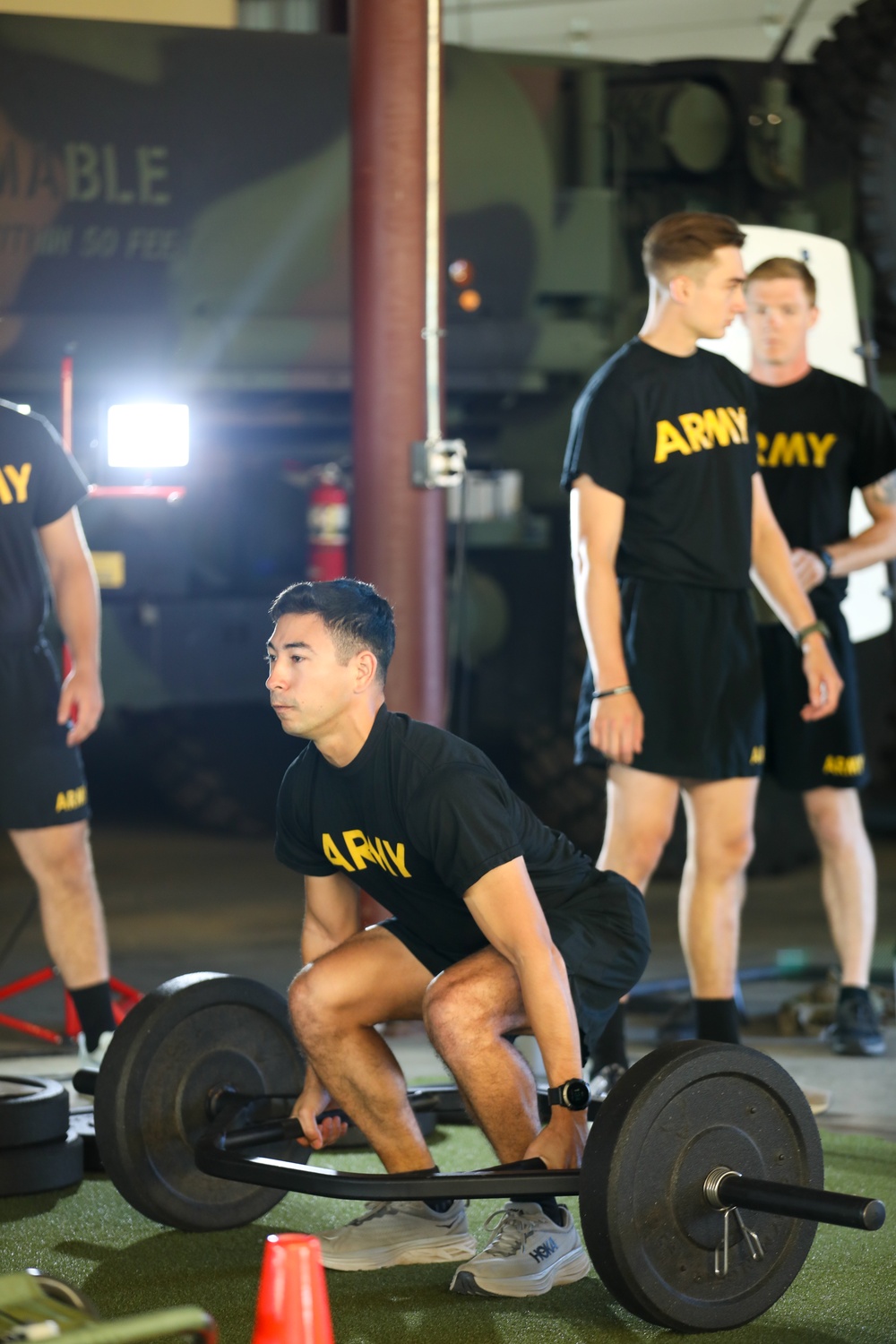 U.S. Army National Guard Soldiers conduct ACFT during NBWC2024