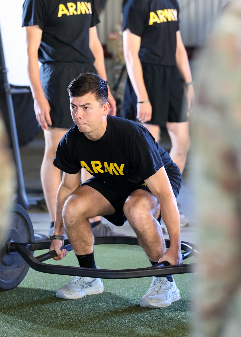 Tennessee Army National Guard Soldier conducts ACFT at NBWC2024