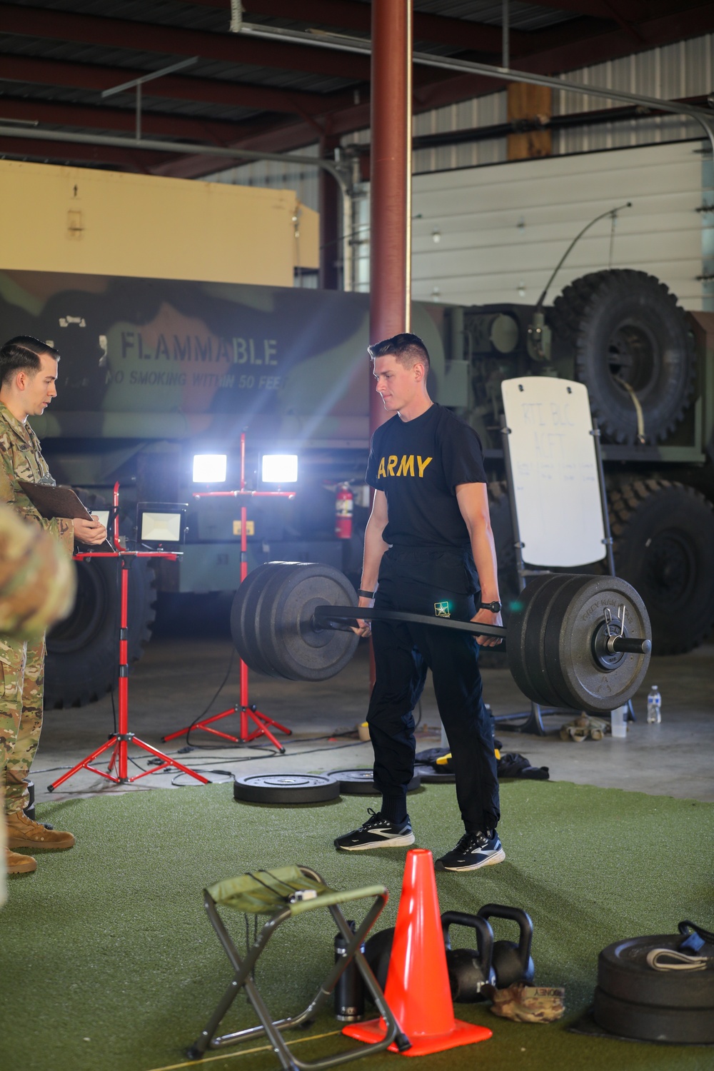 U.S. Army National Guard Soldiers conduct ACFT during NBWC2024