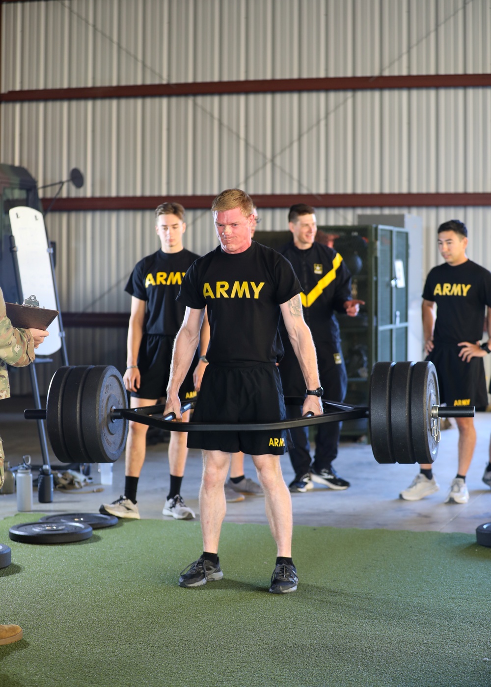 U.S. Army National Guard Soldiers conduct ACFT during NBWC2024