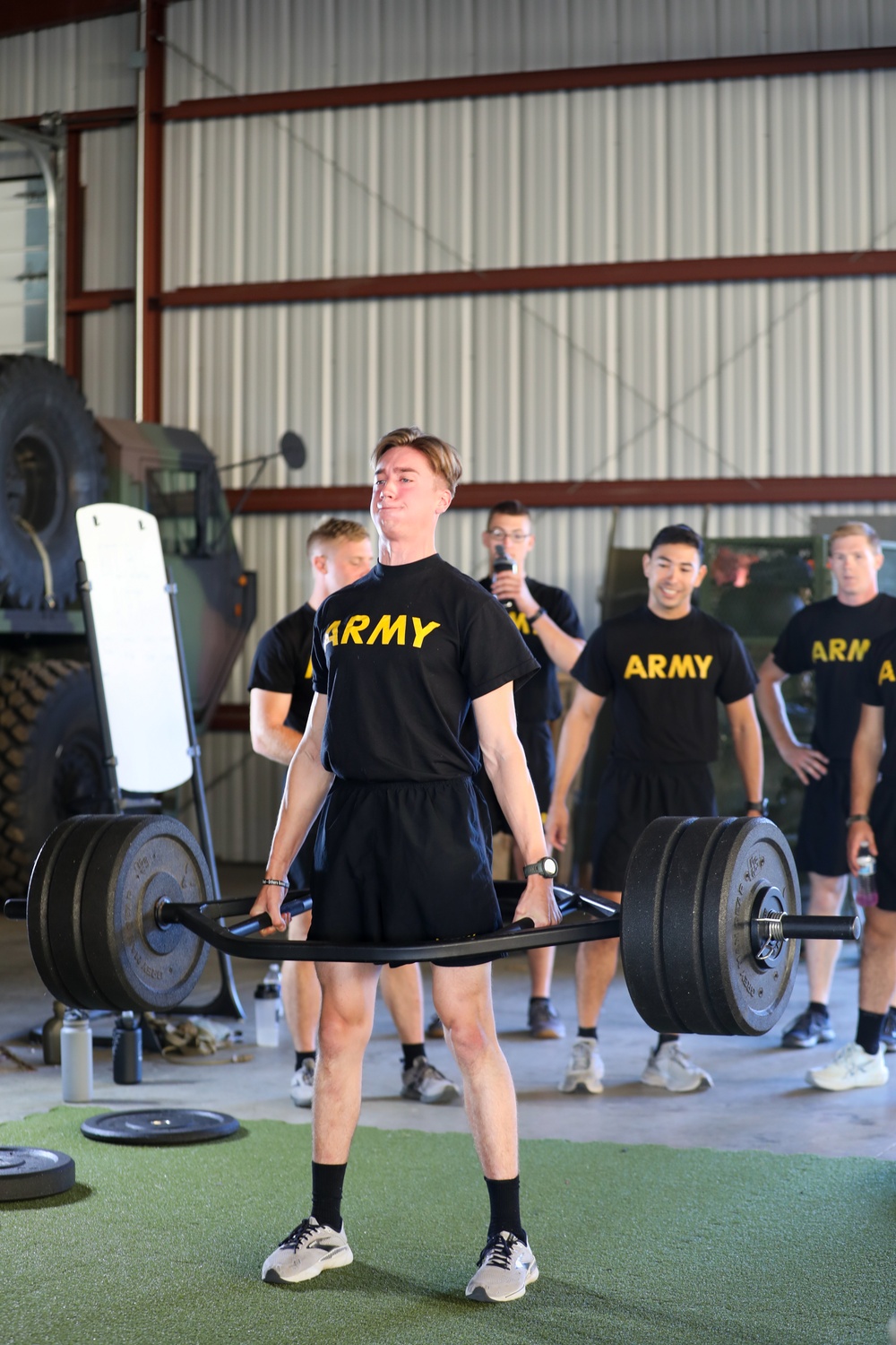 U.S. Army National Guard Soldiers conduct ACFT during NBWC2024