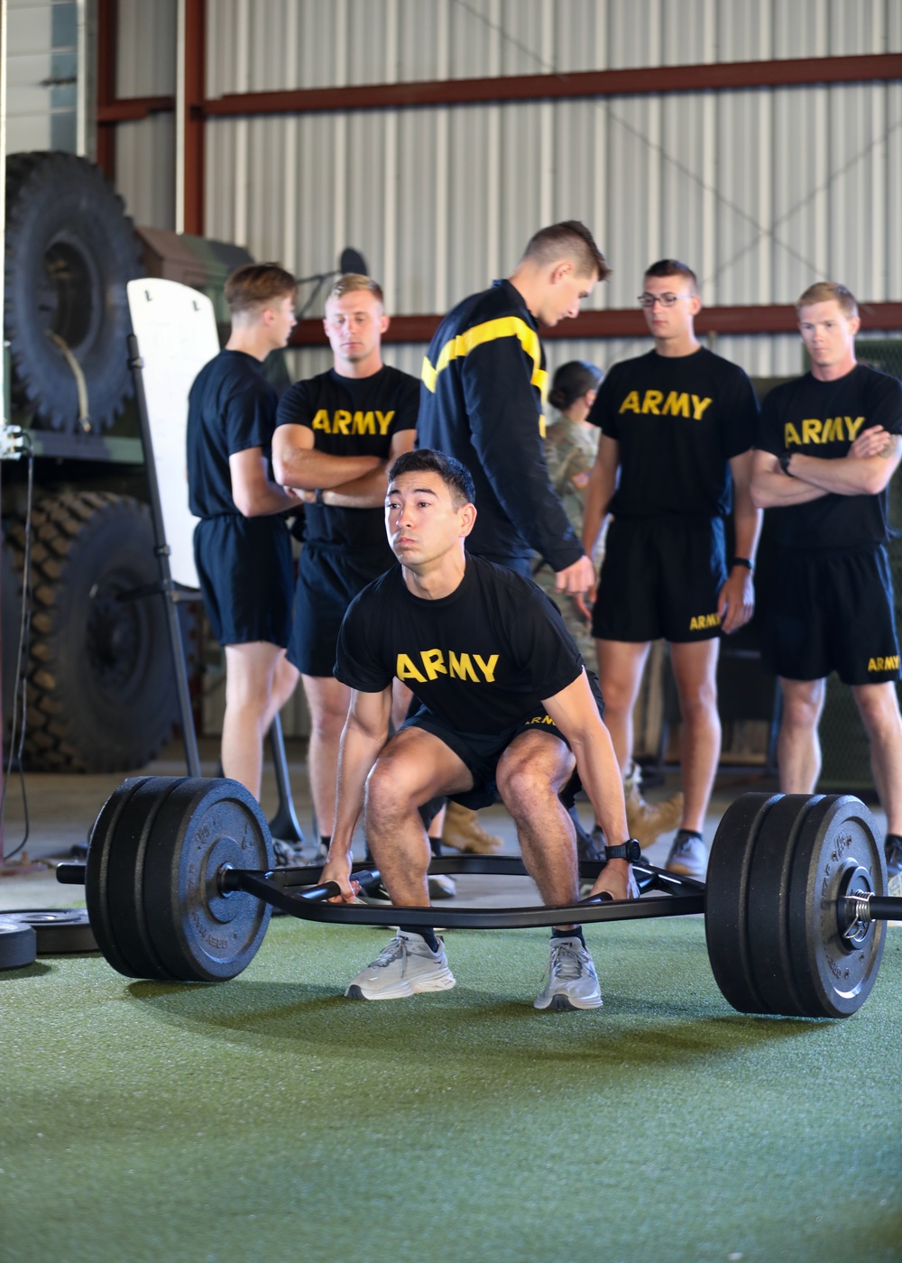 U.S. Army National Guard Soldiers conduct ACFT during NBWC2024