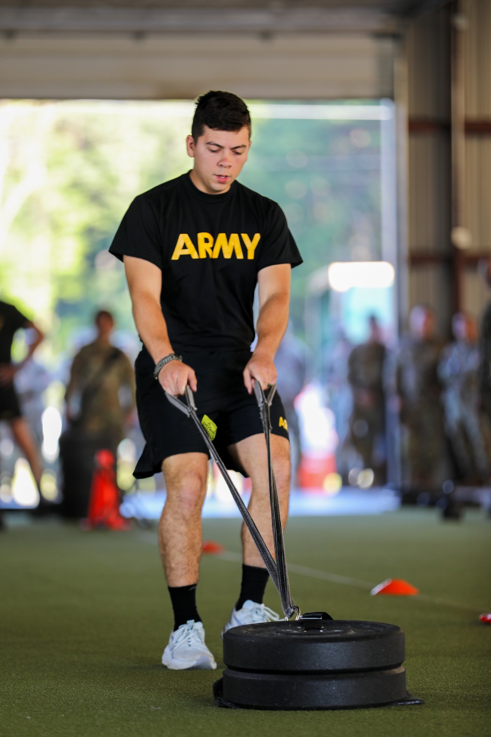 Tennessee Army National Guard Soldier conducts ACFT at NBWC2024