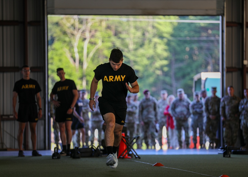 Tennessee Army National Guard Soldier conducts ACFT at NBWC2024