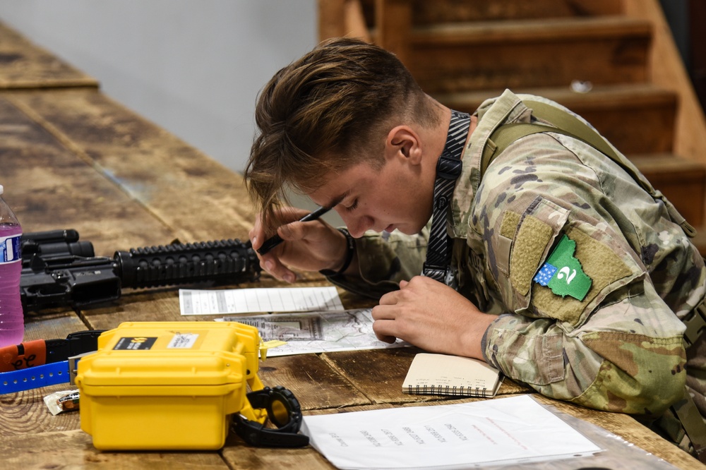 National Guard Best Warrior competitors conquer land navigation