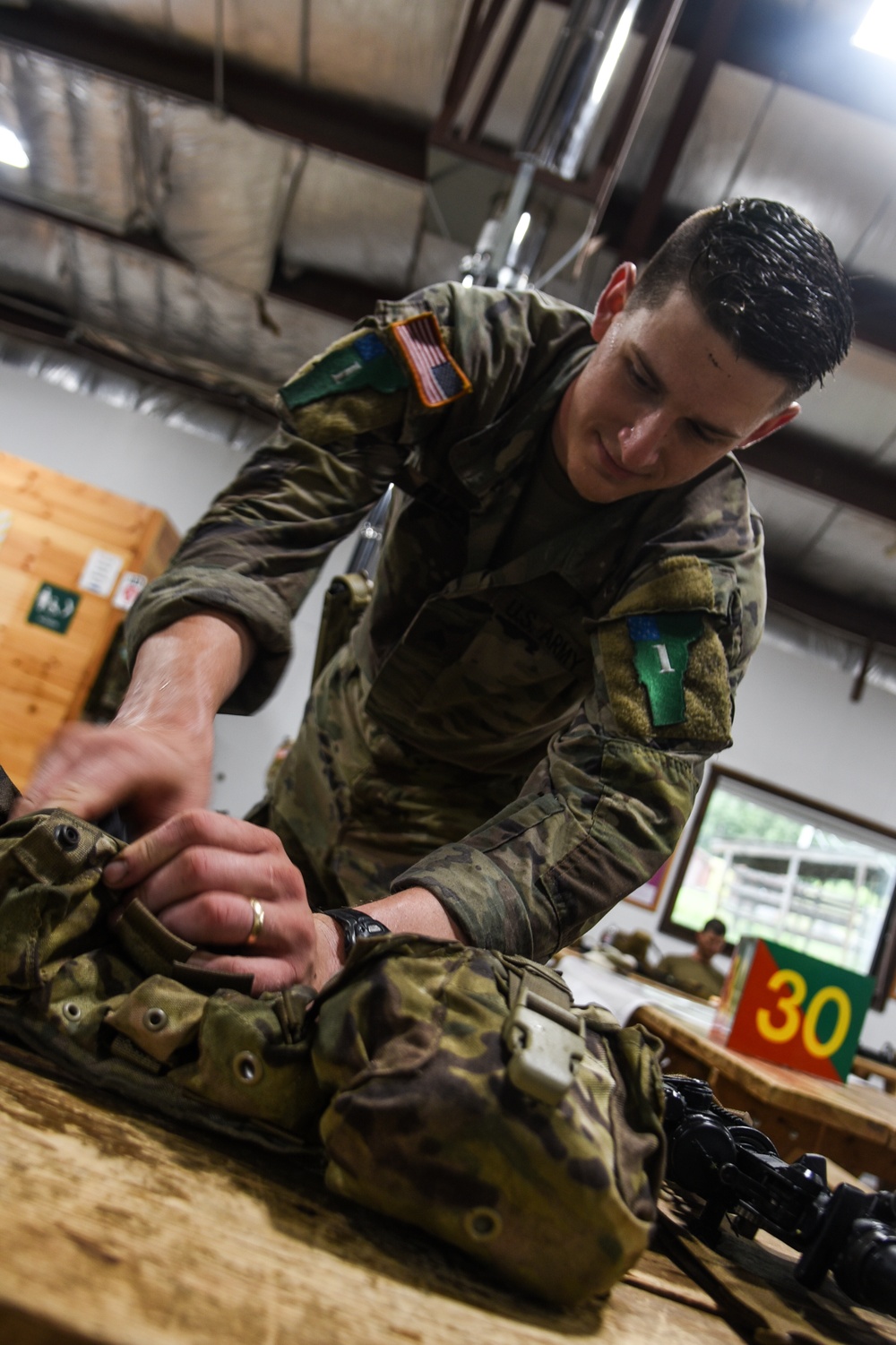 National Guard Best Warrior competitors conquer land navigation